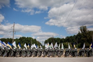 Фото 8 — 119 мотоциклів для ЗСУ: до Дня Незалежності здійснили найбільшу передачу мототехніки військовим