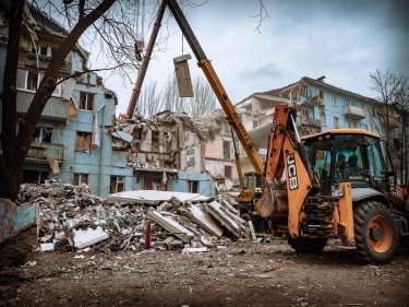 Фото 10 — В Запорожье завершили разбор завалов пятиэтажки, разрушенной ракетным обстрелом