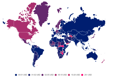 Фото 2 — Украина вошла в 20 стран с самым дешевым мобильным Интернетом