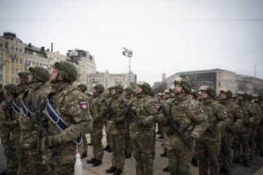 Фото 10 — "Февраль. Год. Несокрушимость": в Киеве прошли торжественные мероприятия к годовщине войны (ФОТО/ВИДЕО)