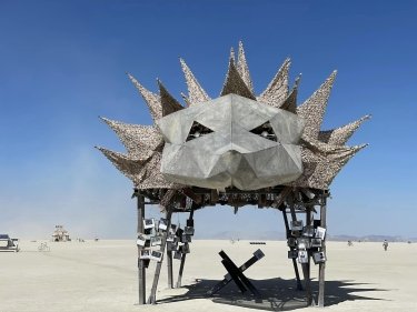 Фото 2 — "Храм ежа" и "Феникс": на фестивале Burning Man представили две инсталляции от Украины (ФОТО/ВИДЕО)