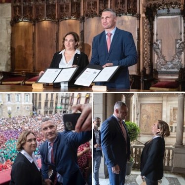 Фото 2 — Київ та Барселона стали містами-побратимами