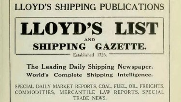 Фото 2 — Lloyd's List пойдет с молотка: одну из старейших газет в мире выставили на торги