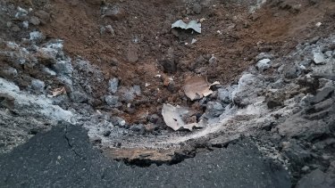 Фото 6 — Военные показали фото последствий удара по ОПЗ (ФОТО, ВИДЕО)