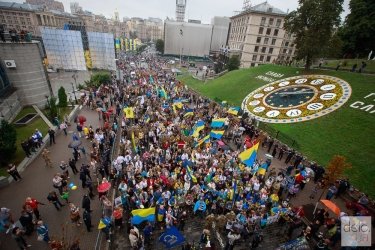 Фото 10 — В центре Киева прошло "Шествие непокоренных"