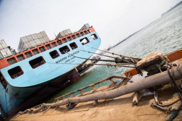 Фото 3 — Как ТИС принял первое судно обновленного сервиса Maersk