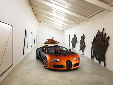 Фото 2 — Bugatti построил "самый быстрый арт-объект в мире"