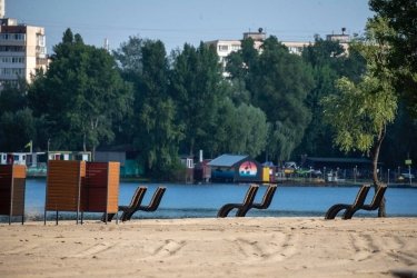 Фото 9 — У Києві відкрили пішохідний міст-хвилю між парком "Наталка" та Оболонським островом (ФОТО, ВІДЕО)