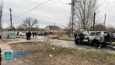 Фото 4 — В Никополе расстреляли машину заммэра: он погиб