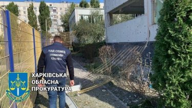Фото 3 — Правоохранители расследуют обстрел жилых кварталов Харькова 9 сентября: 14 раненых (ФОТО)