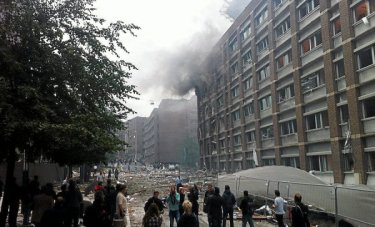 Фото 5 — В центре Осло произошел взрыв
