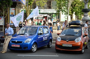 Фото 3 — В Киеве прошла выставка экомобилей (ФОТО)