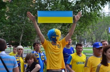 Фото 21 — Матч Евро-2012 Украина-Франция в Донецке: фоторепортаж