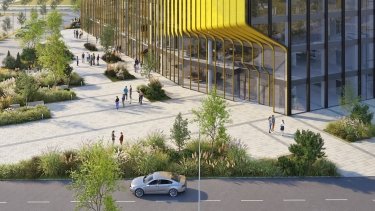 Фото 2 — Семиэтажная башня и солнечные акценты: в Буче построят новый индустриальный парк