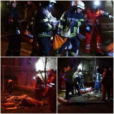 Фото 12 — В Запорожье горела больница с больными коронавирусом — 4 человека погибли (ФОТО, ВИДЕО)