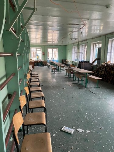 Фото 6 — Оккупанты нанесли четыре ракетных удара по Константиновке: попали в центр размещения переселенцев (ФОТО)