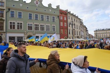 українці в польщі краків український прапор