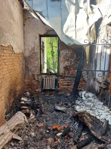 Фото 2 — Окупанти знищили музей Сковороди у Харківській області (ФОТО)