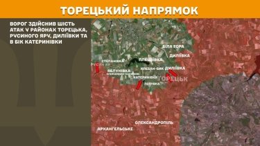 Фото 23 — Карта бойових дій в Україні на 15 липня 2025 року