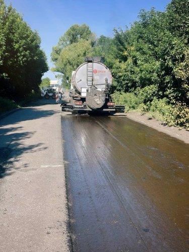 Фото 3 — Логістична артерія для перевезень: на Полтавщині оновили дорожнє покриття