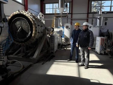 Фото 4 — На Дніпропетровщині вироблятимуть труби для водопроводів та тепломереж (ФОТО)