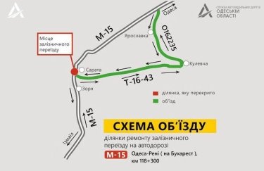 Фото 2 — Трасу Одеса - Рені у Сараті тимчасово перекриють: яка причина та як об'їхати