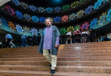 Фото 31 — Мультимедийный ритуал: "Шлях до..." Троицкого вписался в пространство Украинского дома