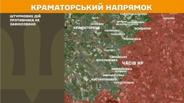 Фото 21 — Карта бойових дій в Україні на 29 червня 2026 року