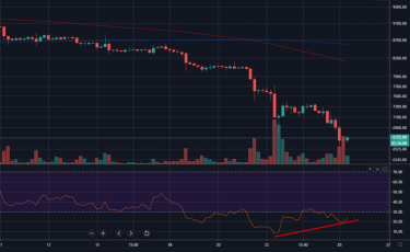 Фото 2 — Крутое пике: курс биткоина рухнул ниже $7 тысяч