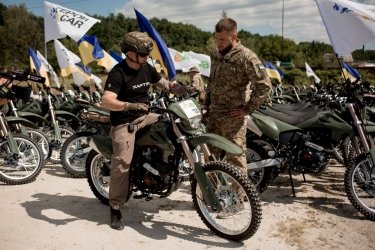 Фото 3 — 119 мотоциклів для ЗСУ: до Дня Незалежності здійснили найбільшу передачу мототехніки військовим