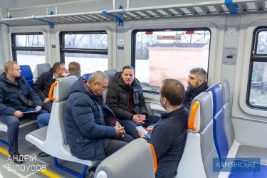 Фото 9 — Электропоезд Dnipro City Express совершил первый рейс из Каменского