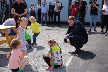 Фото 5 — У Львівській області відкрили друге модульне містечко для переселенців. Влада готує нові варіанти забезпечення ВПО житлом