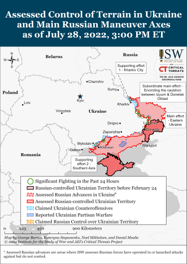 Фото 2 — Силы РФ готовятся возобновить наступление на Харьков, — ISW