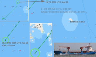 Фото 2 — В Критском море затонуло судно с 7000 тонн украинской пшеницы