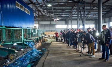 Фото 4 — Упаковщики начали в Вышгороде раздельный сбор бытовых отходов