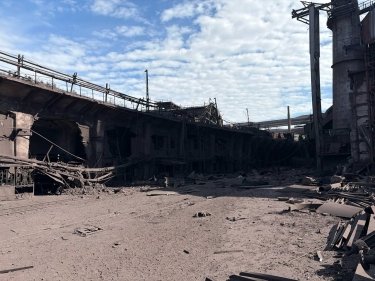 Удар по комбінату "Каметсталь"