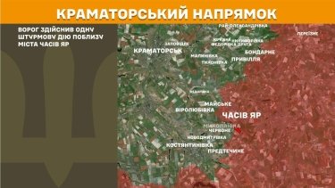 Фото 21 — Карта бойових дій в Україні на 17 червня 2026 року