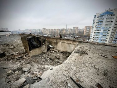 Фото 21 — Атака дронов в новогоднюю ночь: в Одессе погиб подросток, во Львове дотла сгорел музей Шухевича (ФОТО, ВИДЕО)