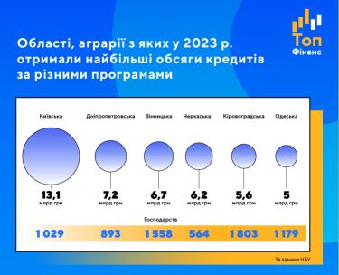 Фото 2 — Прискорювач росту: майже половина кредитів бізнесу надана аграріям