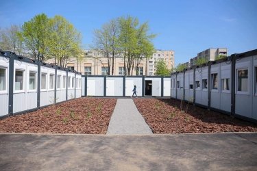 Фото 4 — У Львівській області відкрили друге модульне містечко для переселенців. Влада готує нові варіанти забезпечення ВПО житлом