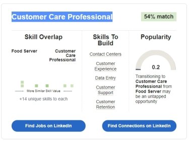 Фото 2 — LinkedIn запустил инструмент для поиска работы на основе навыков соискателей