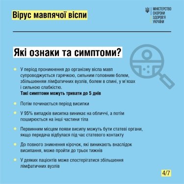 Фото 5 — В МОЗ собрали всю информацию о вирусе обезьяньей оспы: диагностирование, симптомы и профилактика (ИНФОГРАФИКА)