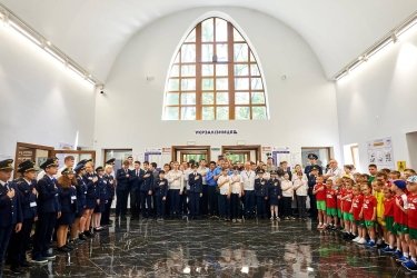 Фото 6 — В Киеве возобновила работу детская железная дорога