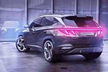Фото 3 — Hyundai рассекретила дизайн нового поколения кроссовера Tucson (ФОТО)