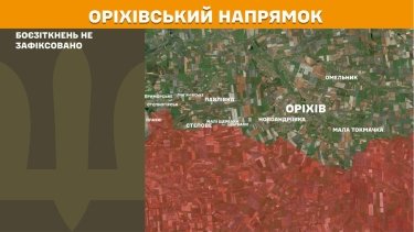 Фото 23 — Карта боевых действий в Украине на 1 января 2026 года