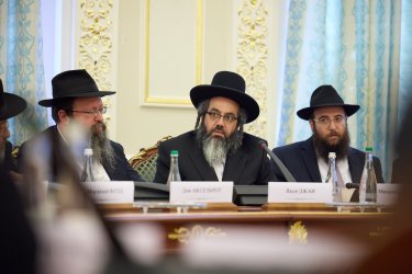 Фото 55 — Зеленський зустрівся з єврейським духовенством напередодні Рош га-Шана (ФОТО, ВІДЕО)
