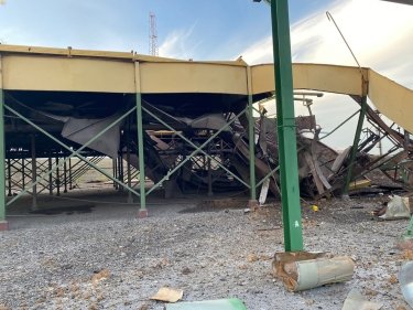 Фото 3 — Военные показали фото последствий удара по ОПЗ (ФОТО, ВИДЕО)