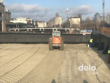 Фото 4 — В Киеве завершили установку пролетов Шулявского моста (фото, видео)