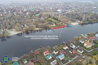 Фото 6 — Захват "ничейных" берегов Днепра в Киеве: СБУ сообщила о блокировке схемы