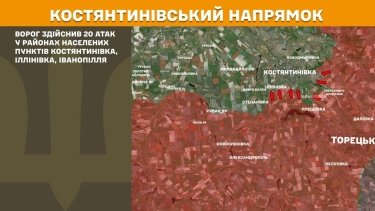 Фото 24 — Карта боевых действий в Украине на 14 июля 2026 года